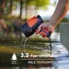 GOODSMANN Rechargeable Spotlight Waterproof Flashlight up to 4500 Lumen Handheld