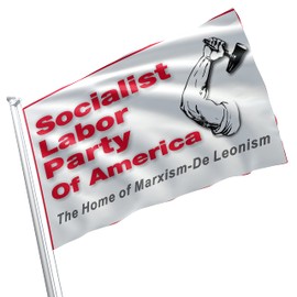 Socialist Labor Party 3x5 feet Flag Banner Vivid Color Double Stitched Brass Grommets (Socialist Labor Party)