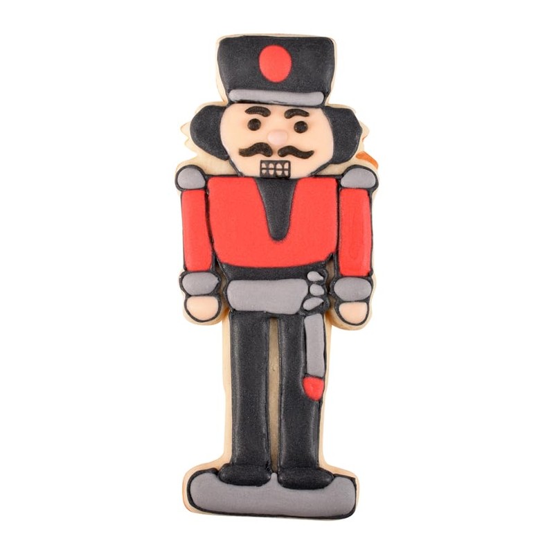 R&M Nutcracker Red Cookie Cutter 4"