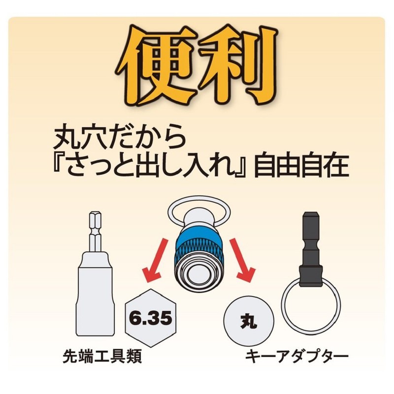TOP Industrial (TOP) Socket Holder White Tool Portable Lightweight Bit