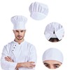 Nanxson CF9015 Unisex Chef's Hat Kitchen Hat with Adjustable Velcro