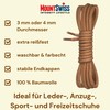 Mount Swiss Premium Shoelace, Round Laces Made of 100% Cotton,