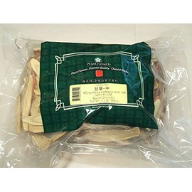 Licorice Root, medium slices / Gan Cao / Glycyrrhiza Uralensis - Bulk Herb 1.1lb / 500g