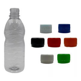 Xena Botella Para Agua Jugos Pet 350 Ml Tapa Seguridad Colores 60