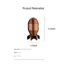 REDBMX Butane Torch Lighter,Jet Flame Lighter,Refillable Butane Lighter Windproof Lighter,Funny Design,Desktop Portable Lighter,Gift for Men (Gas not Included) (Black)