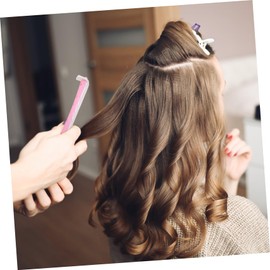 OATIPHO 12pcs Hair Curlers for Long Hair Colored Perm Rods Lightweight Compact for Home Salon Use for Family Friends