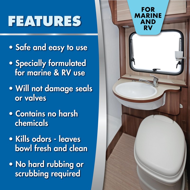 STAR BRITE Toilet Bowl Cleaner - For Boat, RV, Portable