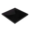 Sorbothane Vibration Isolation Square Pad, 5"x5", 2 Pack (50 Duro,