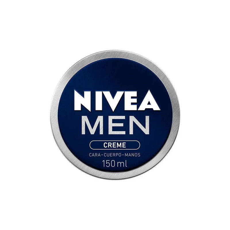 Crema Humectante Nivea Men Cara Cuerpo Manos 150 Ml