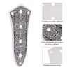 Bass Control Plate, Jazz Switch Control Plate with Black Patterns