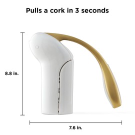 Rabbit Vertical Lever Corkscrew with Foil Cutter