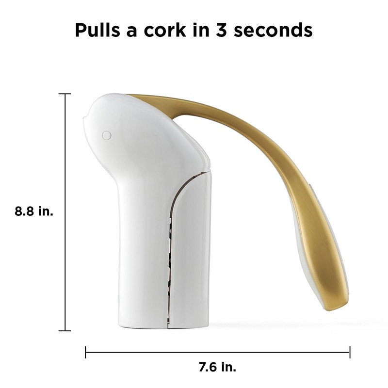 Rabbit Vertical Lever Corkscrew with Foil Cutter