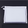 Travel Mesh Organizer Pouch for Small Items and Stationery Zipper 3ea