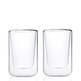 Blomus Set 2 Bicchieri per Cappuccino Nero (115 mm)