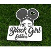 Custom Black Girl Edition Car Badge Emblem Decals - Compatible
