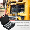 80 Pcs ORFS Cap and Plug Kit Hose Tube and