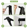 BLOSTM Pop Rivet Gun Set - 100 PCS Pop Rivets