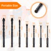 7 Pieces Masonry Drill Bits, Cross Bit Universal Drilling Tool