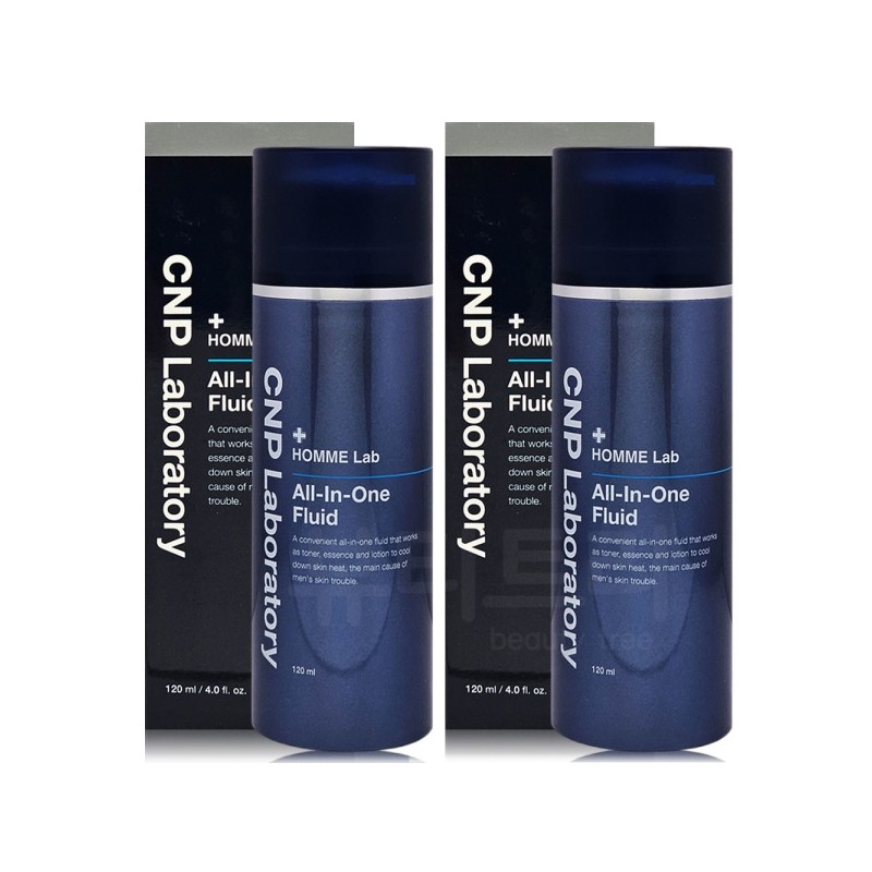 CNP Homme Lab All-in-One Fluid 120ml x 2 / 씨앤피