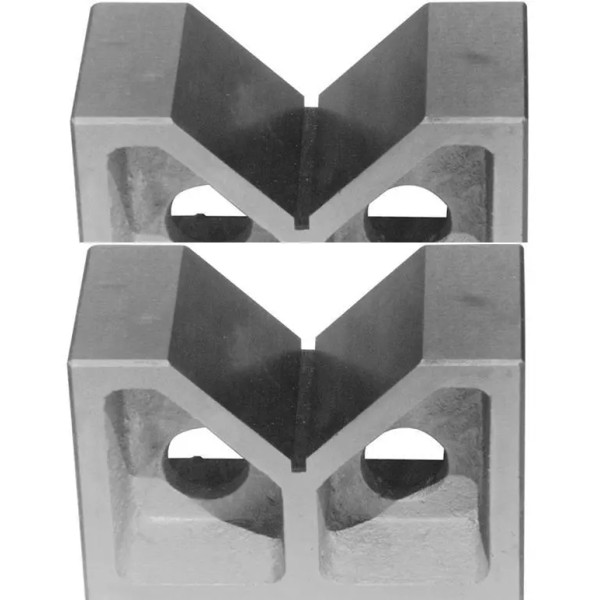 Unbranded/Generic BRAND NEW ONE PAIR 6" CAST IRON V- BLOCKS