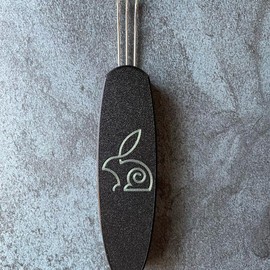 Mini Cordsmith I-Cord knitting tool for quickly making cords, laces, and other knit accents crochet fyp - Colour: MINI w/ Gold Accent