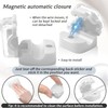 6 Pieces Magnetic Cable Clips, Cable Tidy Clips, Cable Holder,