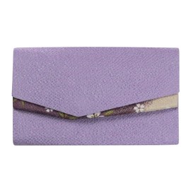 数珠袋 マグネットホック付 すずらん 淡藤