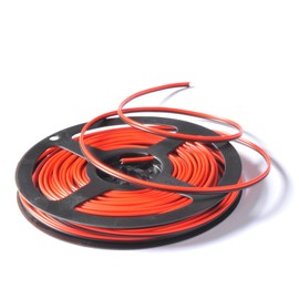 WESIRI 32.8ft/10m 2 Pin 20AWG Electrical Extension Cable Red Black Stand Connection 2 Conductor Line Cord Hook Up Wire for 5050 2835 3014 Single Colour Flexible LED Tape Light