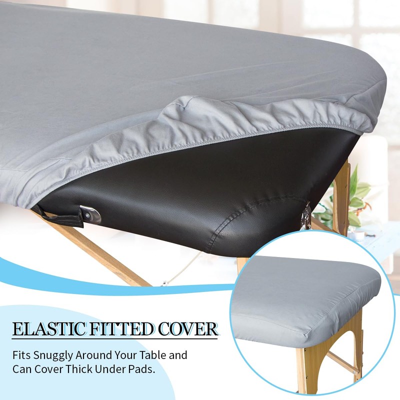 xiaozhifu Massage Table Cover, Stretch Cover with Hole for Massage