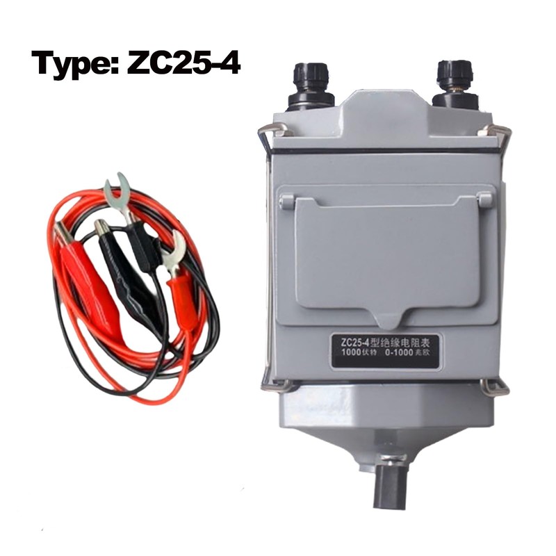 1000MΩ Megohmmeter, 120 RPM Hand Crank Megger, Portable Megger 1000V