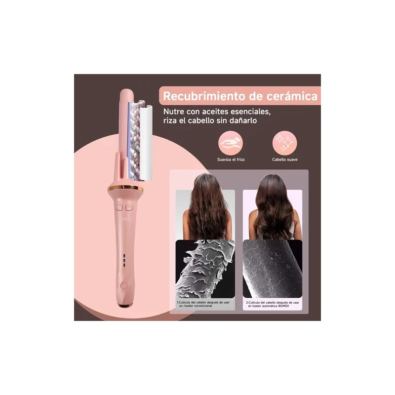 Rizador De Cabello Automático Cerámic Ferro De Cabello 32mm