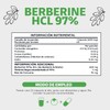 Berberina HCL 97% 500mg Clorhidrato de Berberina | Con Piperina