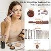 HEYMKGO Brochas de Maquillaje, Set Profesional de Brochas de Maquillaje