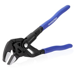 WORKPRO 10-Inch Pliers Wrench, CR-V Construction Wrench Pliers Chromium-Vanad
