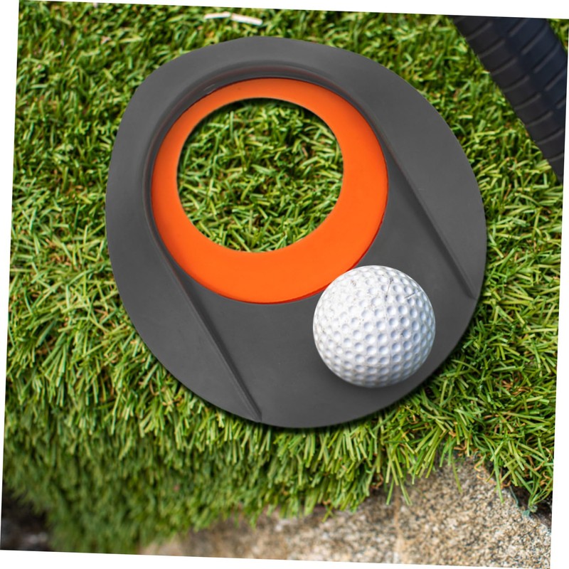 KOMBIUDA Golf Putting Practice Aid 3 Inch Hole Cup Thermoplastic
