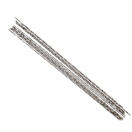 12 Pieces Scroll Saw Blades With Spiral Teeth for Wood Metal Plastic Cutting Sawing Carve Fit for Bosch, etc. (1#)