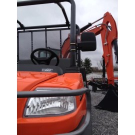 Maverick Advantage Kubota RTV 850, 900, 1140 Side View Mirror Set, Heavy Duty, Large Size