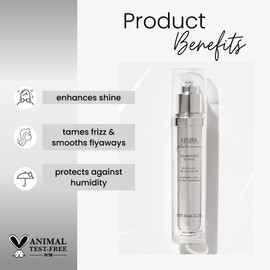 Kenra Platinum Silkening Gloss | Brilliant Shine Polish | Medium To Coarse Hair | 2.26 fl. Oz | Kenra Professional