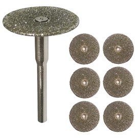 Oxcearly Pet Nail Grooming Sanding Discs for Dremel 7760-PGK - Perfect Match with AT02-PGK and AT01-PGK Nail Guard Attachment 6pcs