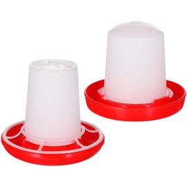 UKCOCO 1 Set Quail Waterer Chick Feeder Pigeon Feeder Poultry Water Bucket Chicken Feeder and Waterer Chicken Water Feeder Cups Automatic Chicken Feeder Automatic Waterer Bowl Feeding Cup