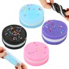 4 PCS Taba Cookies Squishy Toys, Kawaii Ultra-Soft Stress Relief