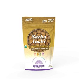 Imlak'esh Organics, Sacha Inchi Nuts (2.25oz Pouch), Protein Super-Nuts — 0 Net Carbs | Keto | Paleo | Organic | Regenerative | Protein | Gluten-Free | Non-GMO