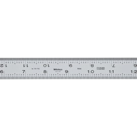 Mitutoyo 180-405U, 150mm (1mm, 0.5mm, 1mm, 0.5mm), Steel Blade for Combination Square