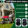 CheeMuii 4 Pack HRN216 Lawn Mower Wheels Kit 2 Rear