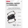 TECART Key Case Cover Fit for Toyota Camry RAV4 Key