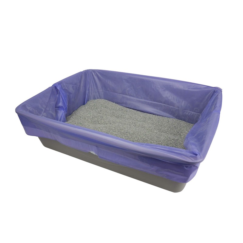 Fresh Step Drawstring Cat Litter Box Liners, Scented, Jumbo Size,