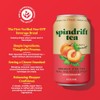 Spindrift Brewed Iced Tea, Peach Green Tea, Made with Real