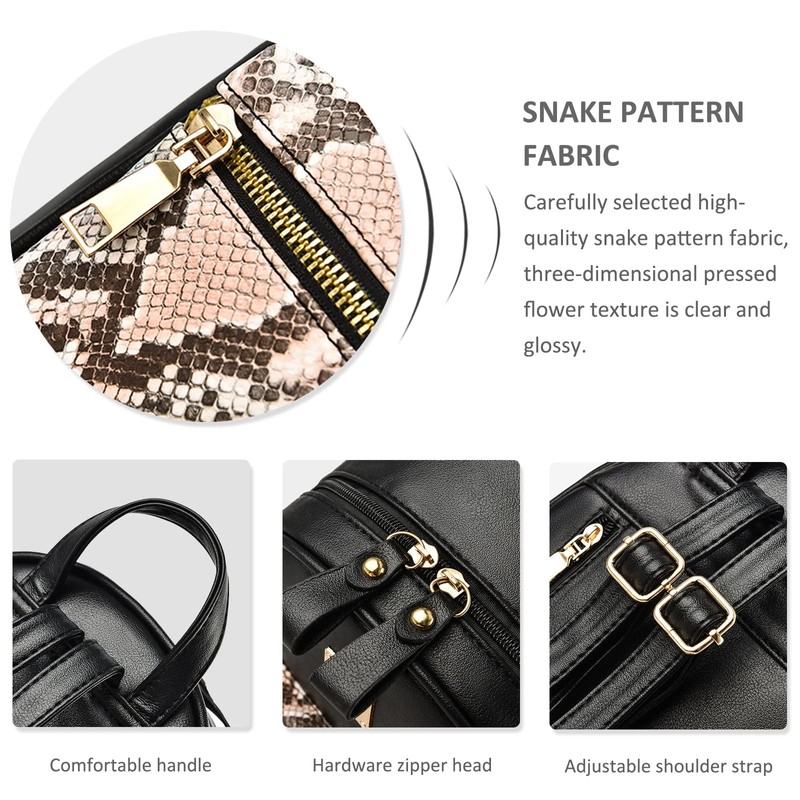 NICOLE & DORIS Ladies Backpack Mini Backpacks Women Casual Daypack