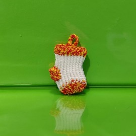 Bright deLights Dollhouse Miniature 1:12 Vintage Knitted Christmas Stocking - US SHIPPER