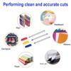 YOYEAH 60 Pack 60° Replacement Blades Set for Cricut Explore